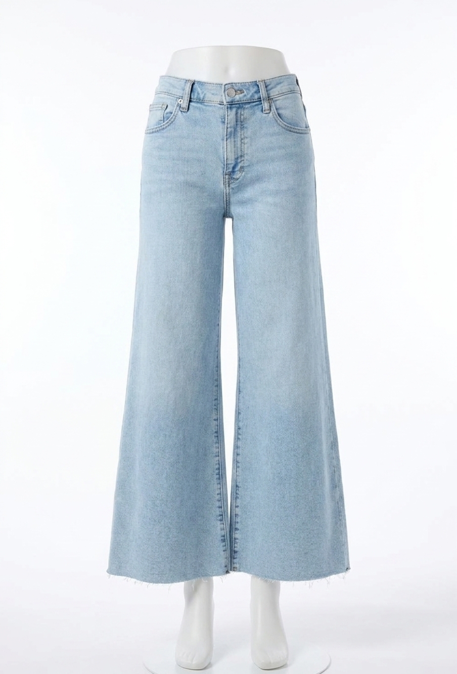 NEW FRAME le palazzo crop jean in tribute